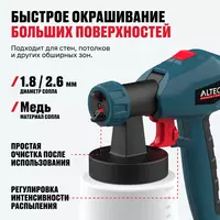  Краскораспылитель ALTECO SG 2204 Только в розницу
