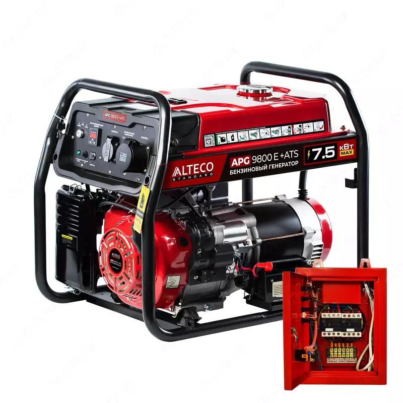 Benzinli generator ALTECO APG 9800 E + ATS