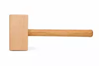 Cибртех qayin yog‘ochidan tayyorlangan kiyanka  urgich o‘lchami 150×45×65 mm  uzunligi 350 mm