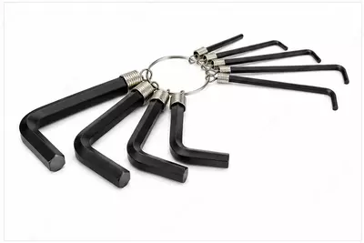   Sparta qisqa HEX imbus kalitlari to‘plami  1 5–10 mm  10 dona