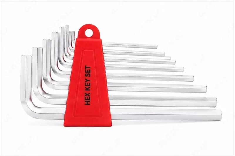 Matrix ekstra uzun sharli HEX imbus kalitlari to‘plami  2–12 mm  9 dona