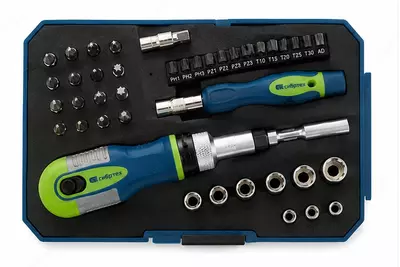 Сибртех universal bitlar va torsion kallaklar to‘plami  CrV  41 ta buyum