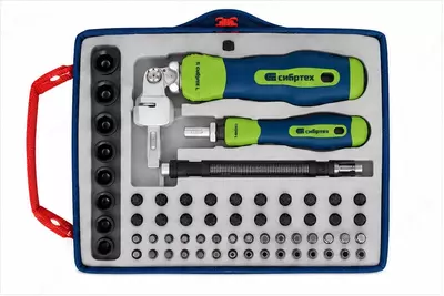 Сибртех universal bitlar va torsion kallaklar to‘plami  CrV  61 ta buyum