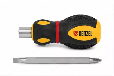 DENZEL набор комбинированных отверток SL6,0 и PH2×38 мм, 2 предмета