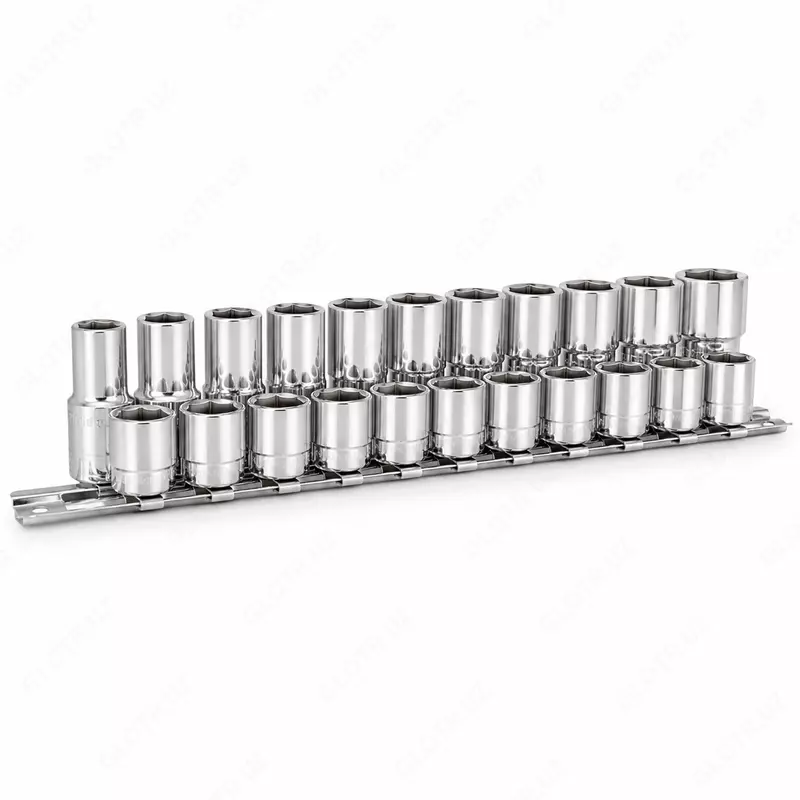 STELS 1/4″ torsevoy kallaklar to‘plami, 4–13 mm, 10 qism, plankada