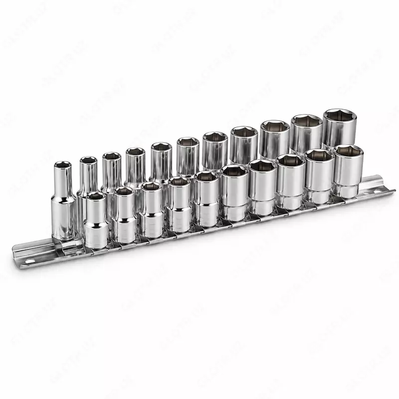STELS 1/4″ torsevoy kallaklar to‘plami, 4–13 mm, 10 qism, plankada