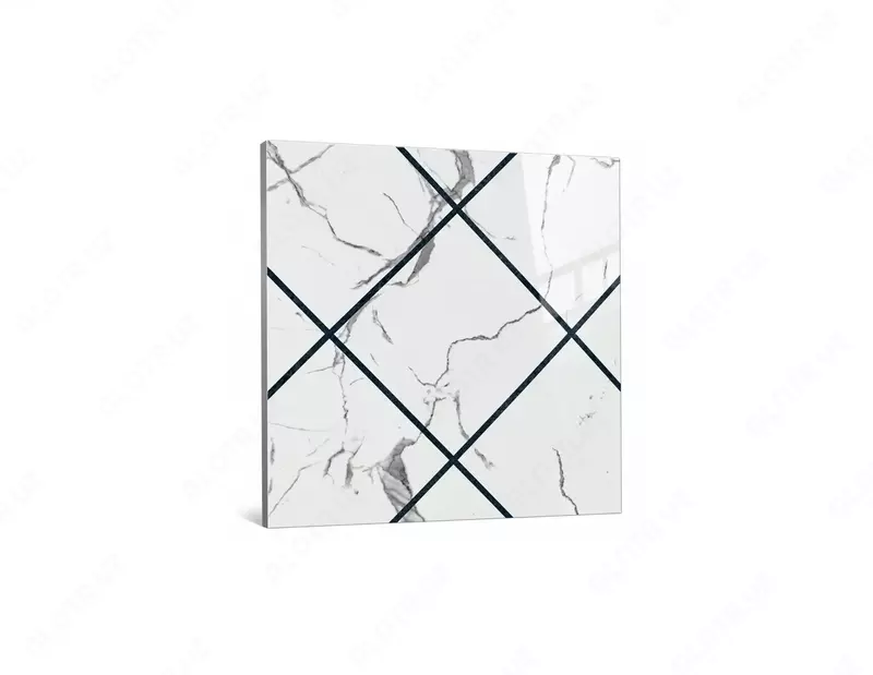 Керамогранит 60×60 Model 0063 Rombik Angren CAC, глянцевый, 1 сорт