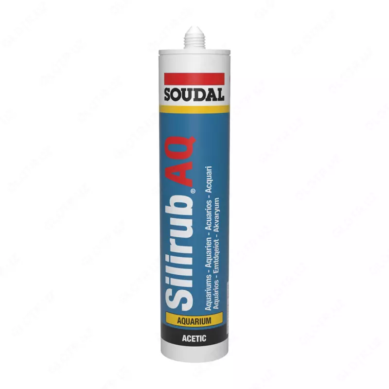 Soudal AQ - силикон прозрачный для аквариумов