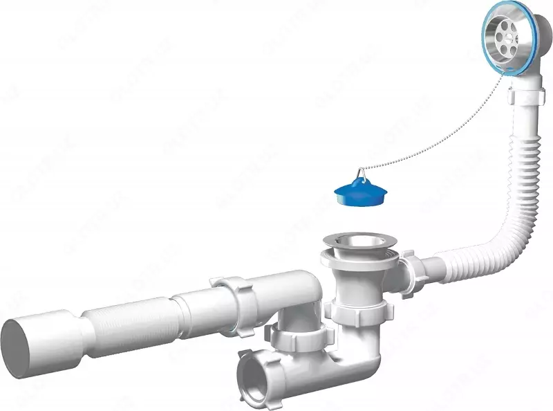 Aquant Сифон для ванны - от {0} сум