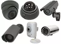 Установка камер видеонаблюдения.