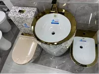 Унитаз+биде+раковина