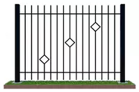 Металлические заборы