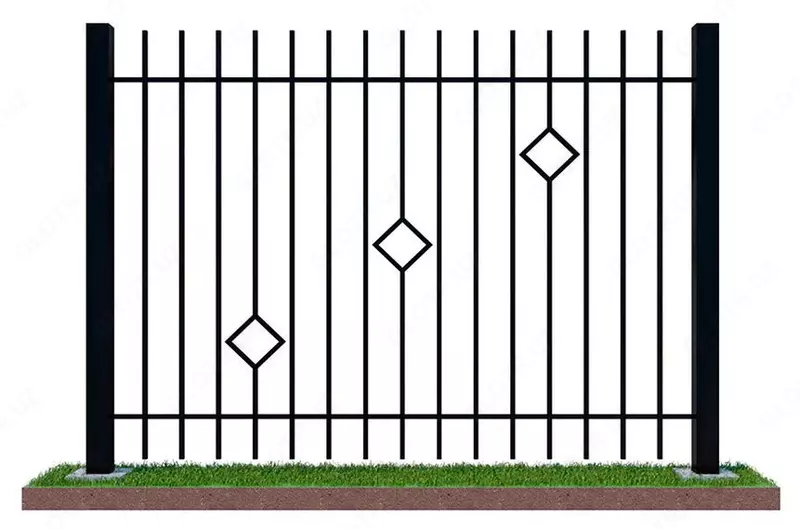 Металлические заборы