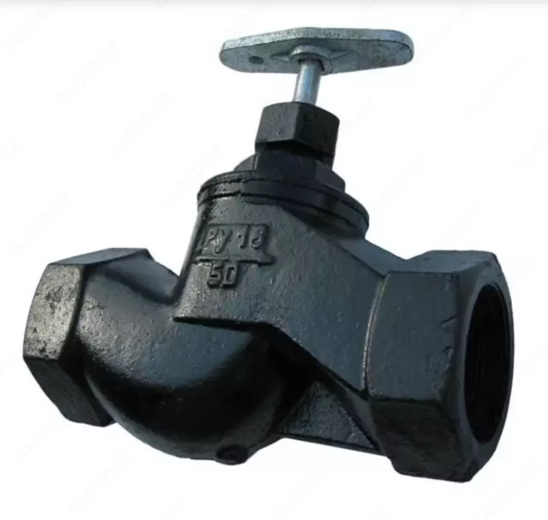 Вентиль муфтовой чугунный ДУ-32 РУ-16 Россия