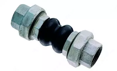 Виброкомпенсатор муфтовый EPDM ДУ-40 Китай