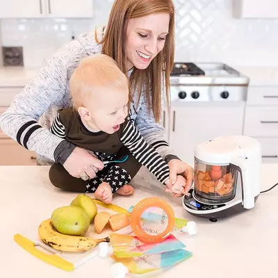 1 950 000 сум / шт. Пароварка-блендер 3 в 1 Baby Brezza Food Maker Deluxe