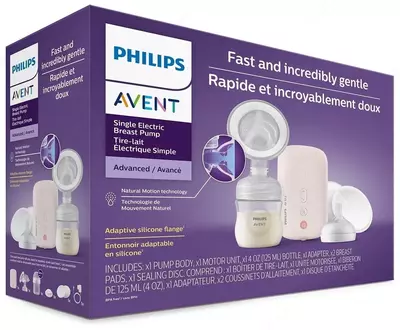 Электронный молокоотсос двухфазный Philips Avent SCF395/11