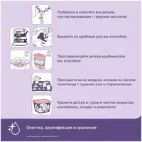 Elektron sut sog'ish aparati 2 fazali Philips Avent SCF395/11 Sut so'rg'ichlar