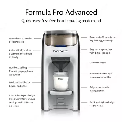 Baby brezza - Formula Pro - приготовит и подогреет смесь вместо вас! - Avent.uz - Товары для новорожденных