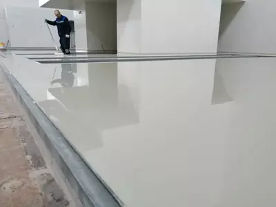 полимерные наливные эпоксидные полы монтаж устройство в Ташкенте и области