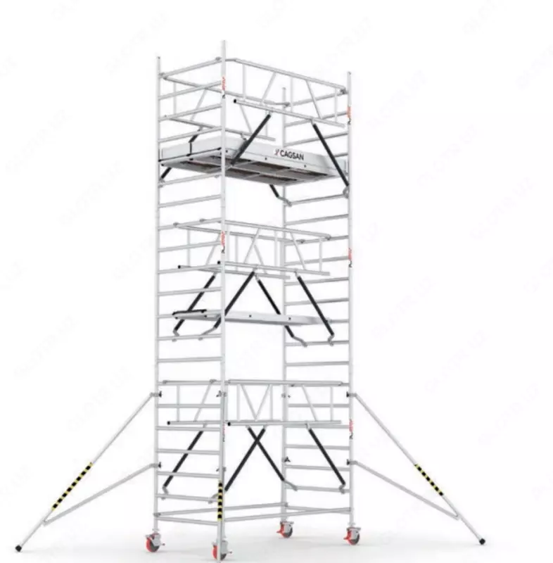 Профессиональная алюминиевая вышка-тура CAGSAN LN230-320-440-530-650-740-860-950-1070-1160_(240)