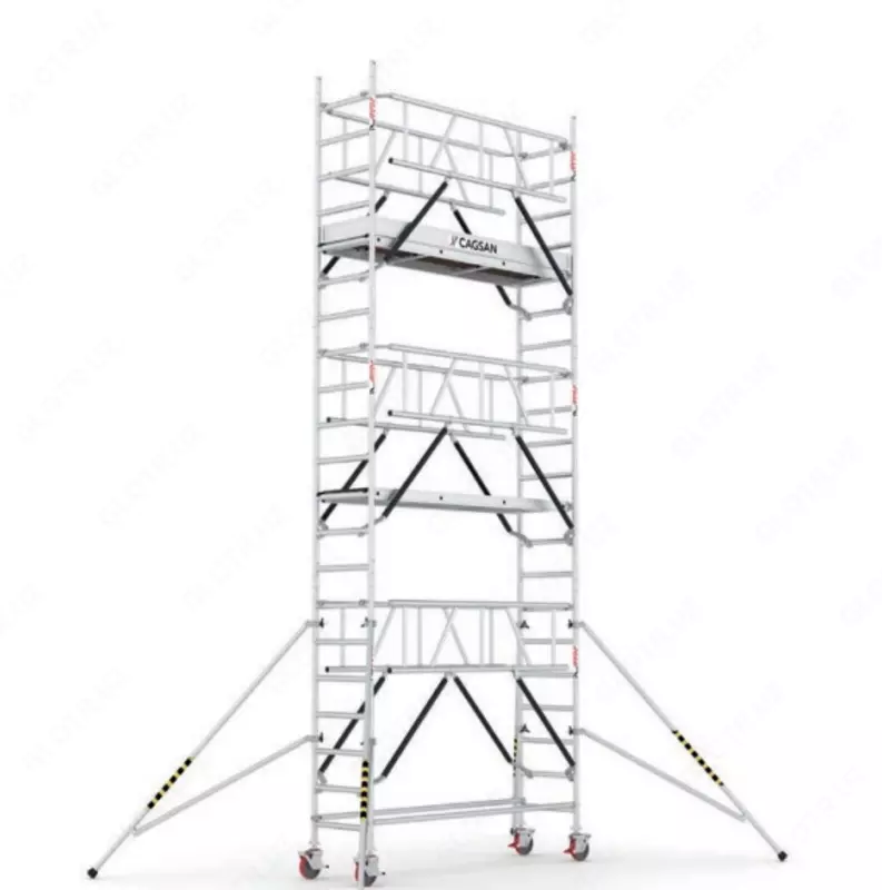Профессиональная алюминиевая вышка-тура CAGSAN SN230-320-440-530-650-740-860-950-1070-1160_(240)