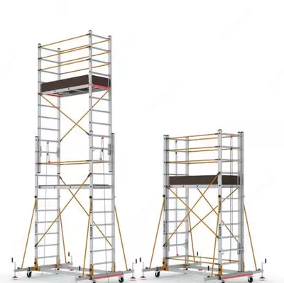 Ikki modulli CAGSAN S004 XLN bo'yicha teleskopik minora ekskursiyasi