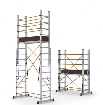 Многофункциональные лестничные подмости CAGSAN PL003