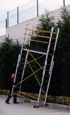 Многофункциональные лестничные подмости CAGSAN PL003 - Цена по запросу