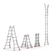 Шарнирная телескопическая лестница Toros CK305T -CK417T -CK530T -CK580T.