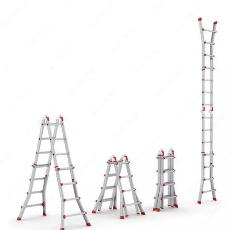 Шарнирная телескопическая лестница Toros CK305T -CK417T -CK530T -CK580T.