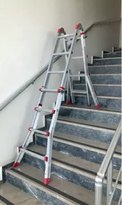 Шарнирная телескопическая лестница Toros CK305T -CK417T -CK530T -CK580T. - Цена по запросу