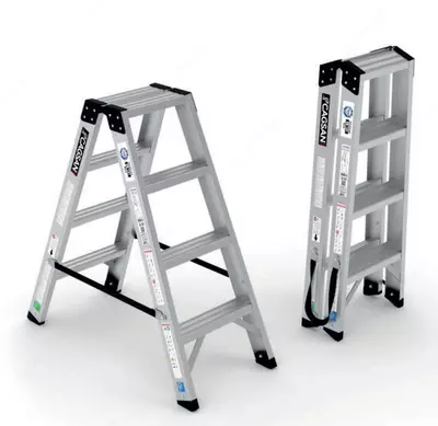 Профессиональная двусторонняя стремянка Everest-Pro EVR-PRO2 -03 -04 -05 -06 -07 -08 -09 -10 .