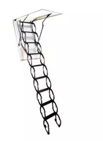 Раздвижная чердачная лестница Ножничная 70x110-100-90-80 cm