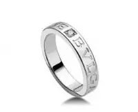 Go'zal ayollar va qizlar uchun kumush uzuk