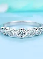 Go'zal ayollar va qizlar uchun kumush uzuk - {0} so'mdan