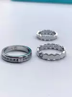 Go'zal ayollar va qizlar uchun kumush uzuk