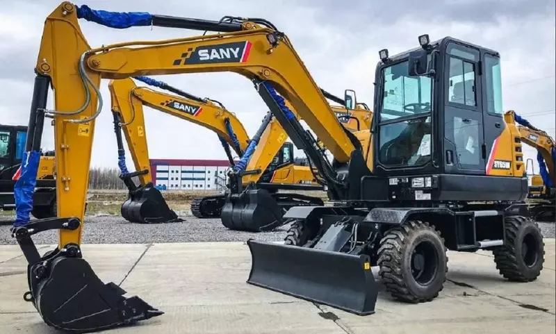 по запросу SANY Колесный экскаватор [SY65W]