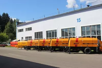 Цена по запросу SANY Стационарный бетононасос [HTB6013-5S]