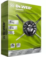 Dr.Web KATANA — лицензия на 1 год на 2 ПК
