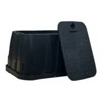 Пластмассовый ящик для счетчика воды - Полимерный ящик - от {0} сум