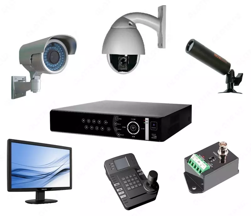 Установка видеонаблюдения