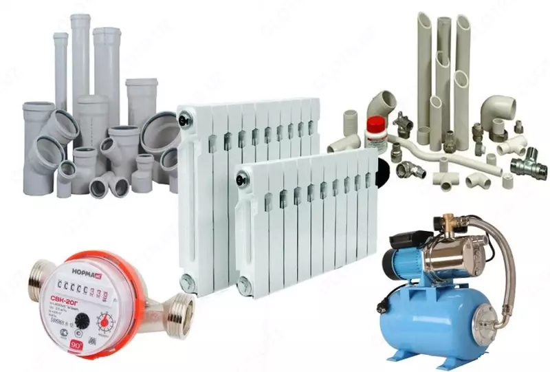 Сантехника и отопление - от 99 000 сум