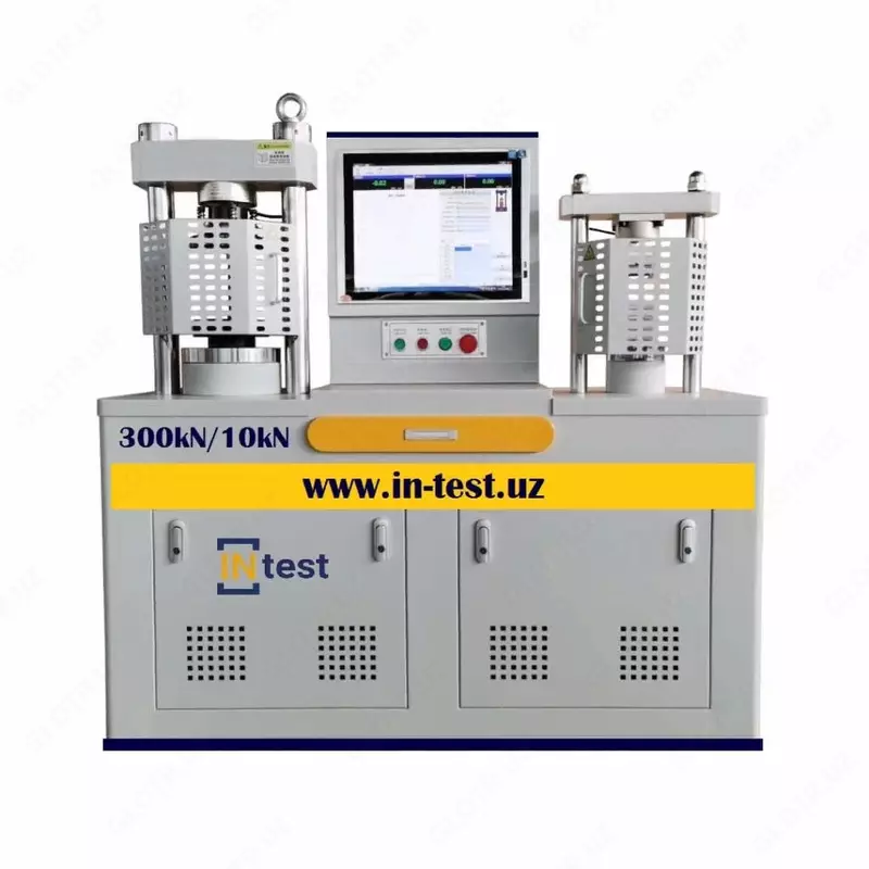 Пресс для испытаний цемента на сжатие и изгиб