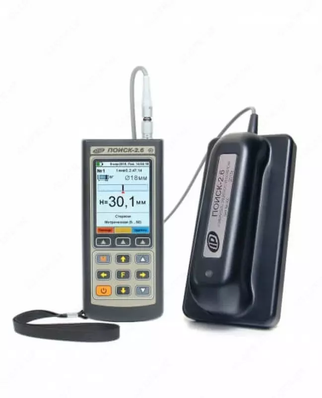 POISK-2.6 Beton himoya qatlami qalinligi olchagichi Armatura lokatori