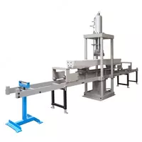 600 kN egilish uchun temir yol shpallarini sinash uchun press