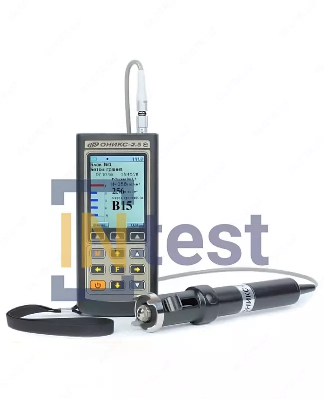  ОНИКС-2.5 Электронный склерометр (измеритель прочности бетона) - 