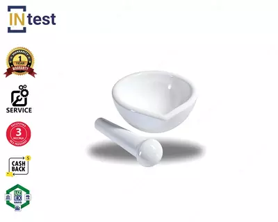 Фарфоровая ступка с пестиком