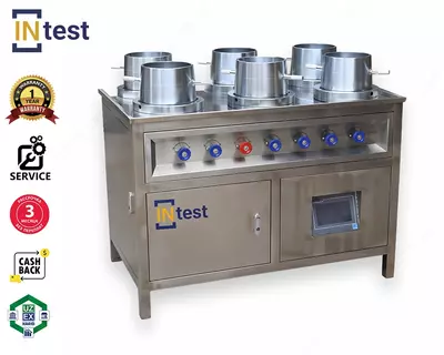 Установка для определения водонепроницаемости бетона