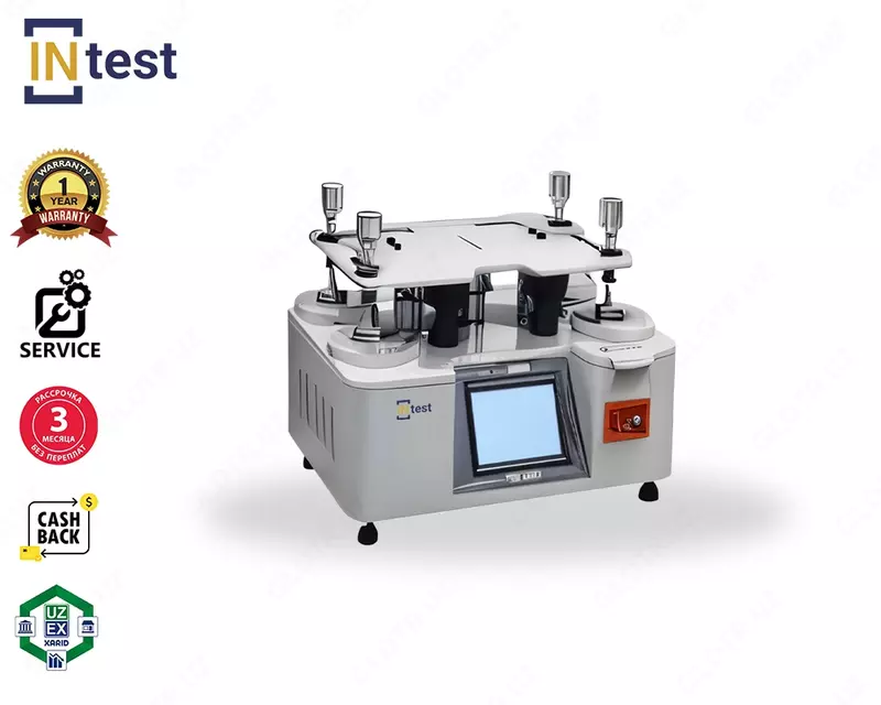 Машина для испытания плоского износа ткани
